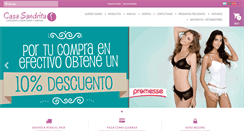 Desktop Screenshot of casasandrita.com.ar